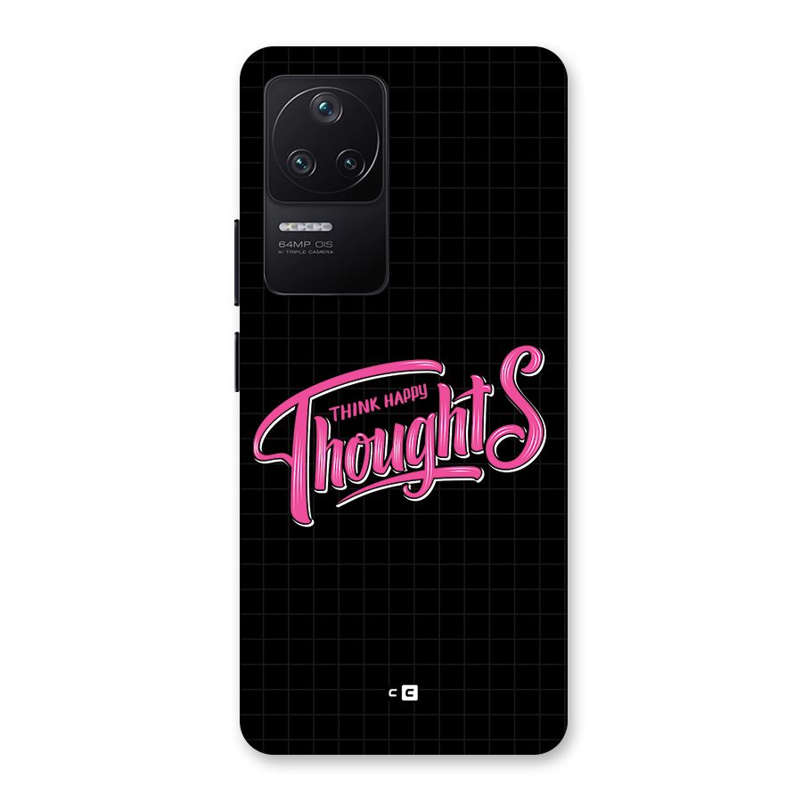Joyful Thoughts Back Case for Poco F4 5G