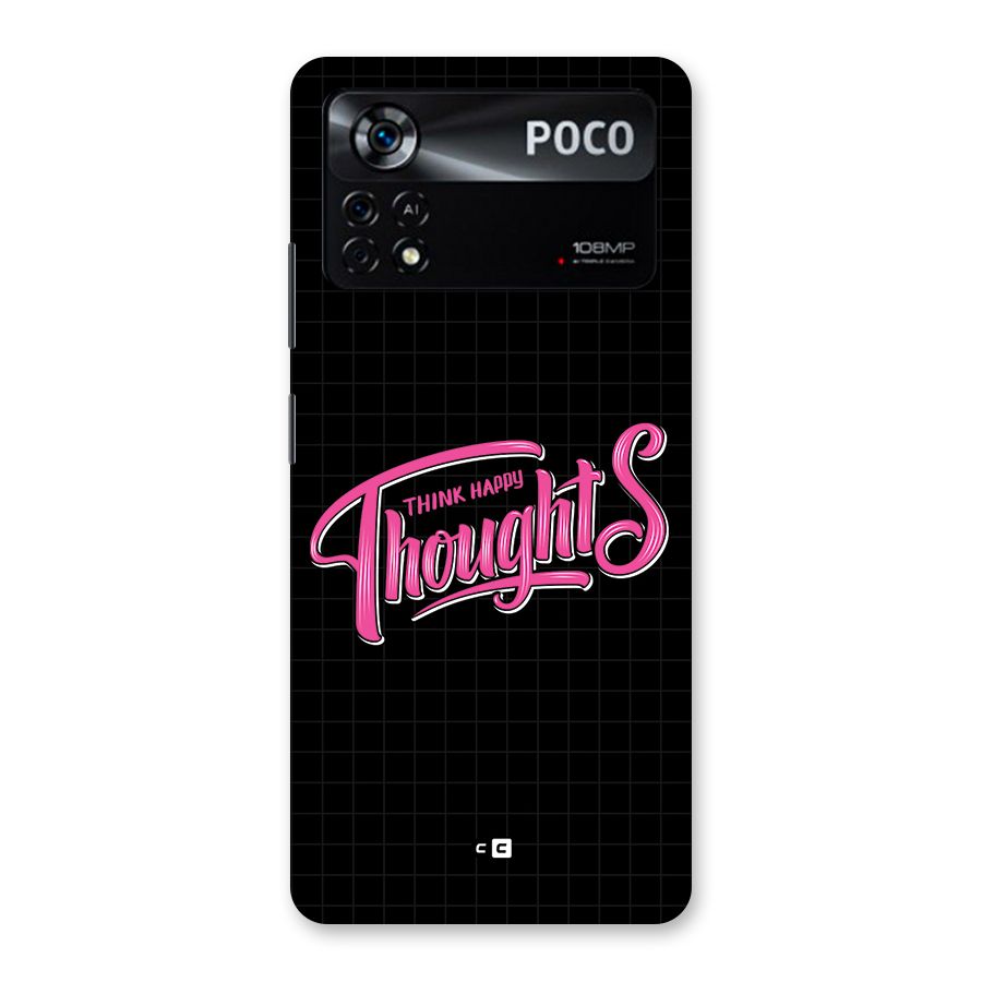 Joyful Thoughts Back Case for Poco X4 Pro 5G