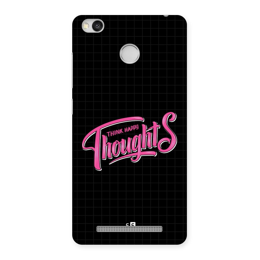 Joyful Thoughts Back Case for Redmi 3S Prime