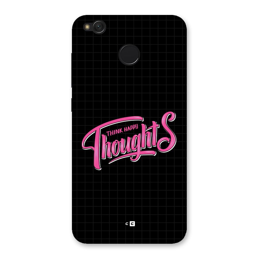 Joyful Thoughts Back Case for Redmi 4