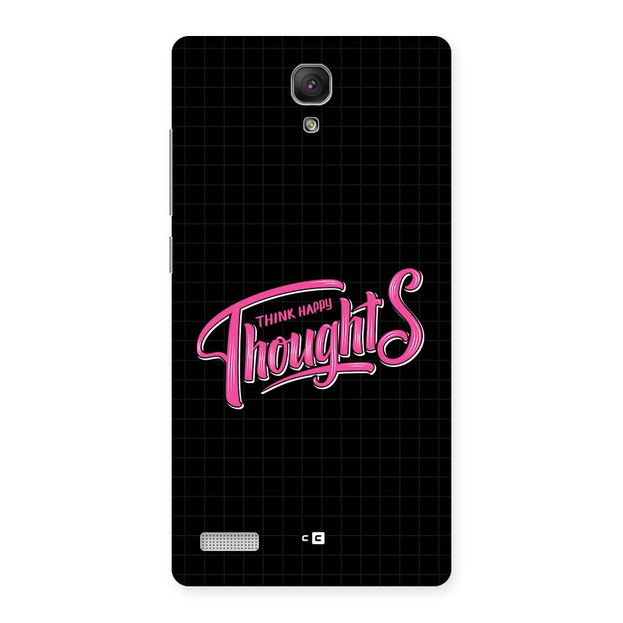 Joyful Thoughts Back Case for Redmi Note