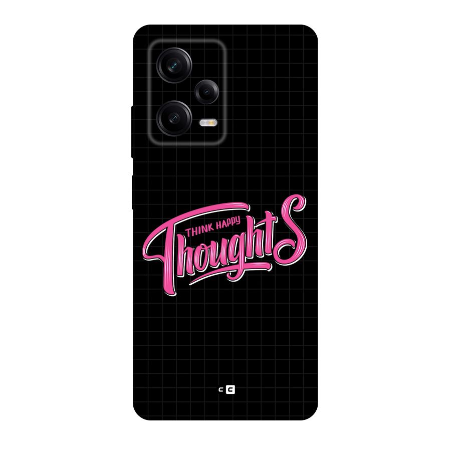 Joyful Thoughts Back Case for Redmi Note 12 Pro