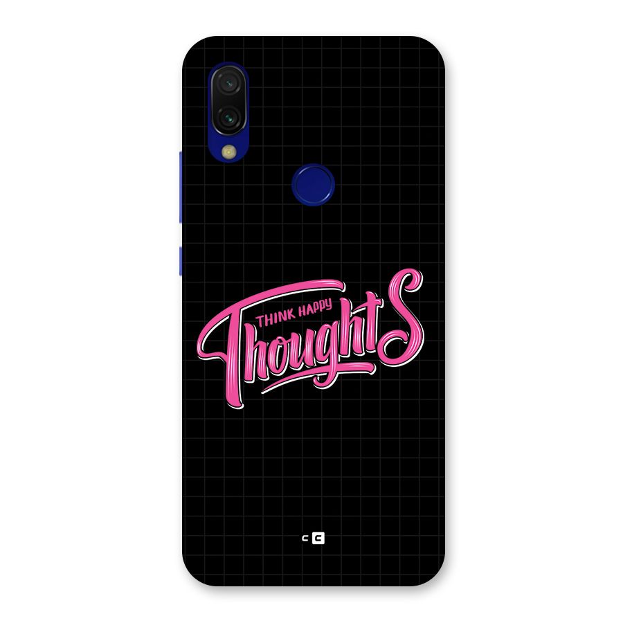 Joyful Thoughts Back Case for Redmi Y3