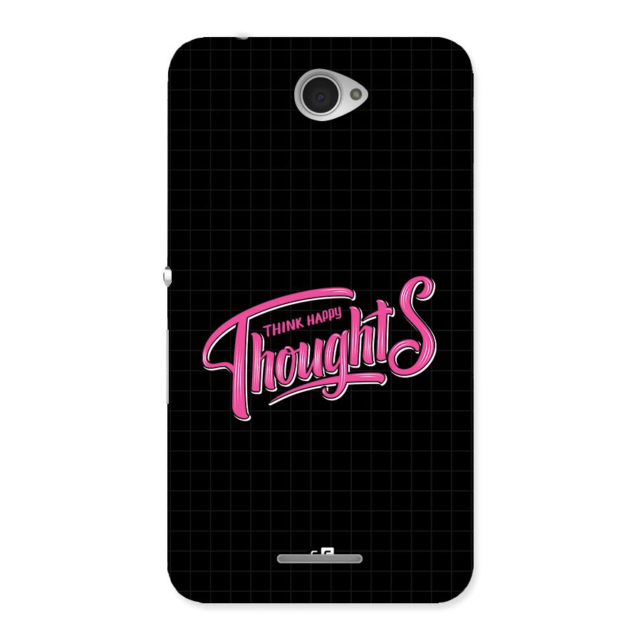 Joyful Thoughts Back Case for Xperia E4