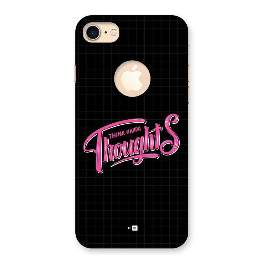 Joyful Thoughts Back Case for iPhone 7 Logo Cut