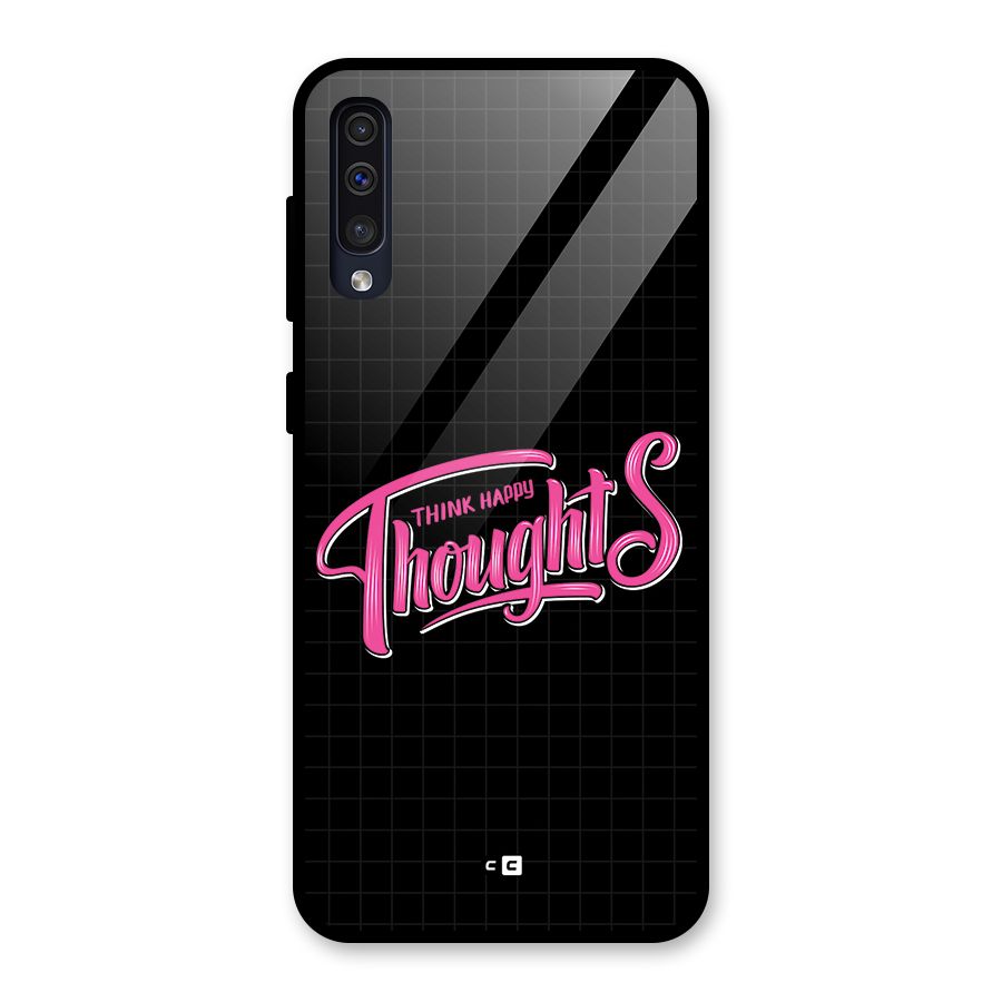 Joyful Thoughts Glass Back Case for Galaxy A50s