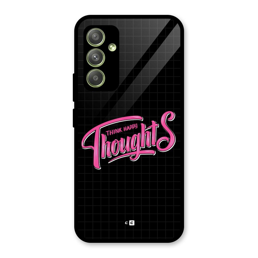 Joyful Thoughts Glass Back Case for Galaxy A54