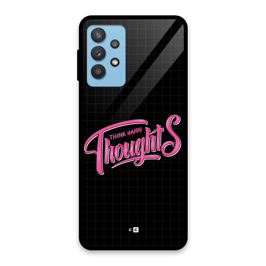 Joyful Thoughts Glass Back Case for Galaxy M32 5G