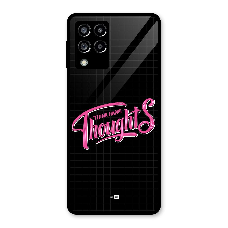Joyful Thoughts Glass Back Case for Galaxy M53 5G
