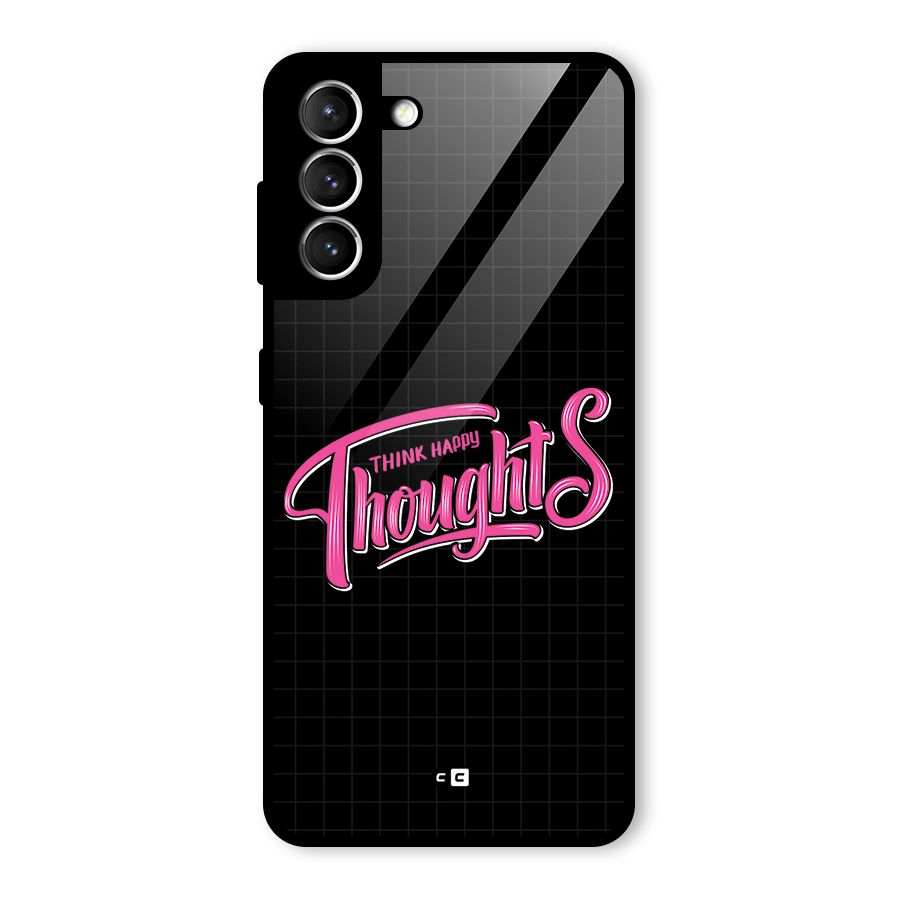 Joyful Thoughts Glass Back Case for Galaxy S21 5G
