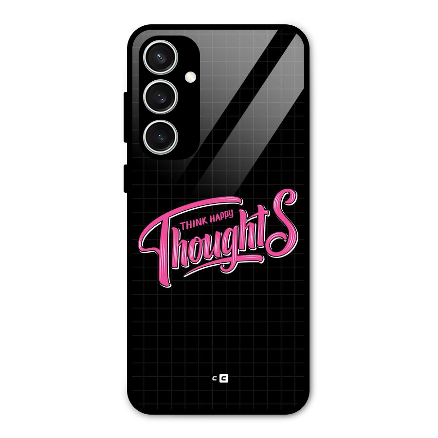 Joyful Thoughts Glass Back Case for Galaxy S23 FE