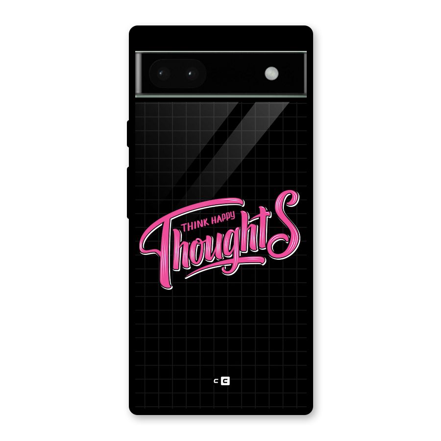 Joyful Thoughts Glass Back Case for Google Pixel 6a