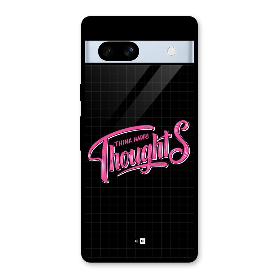 Joyful Thoughts Glass Back Case for Google Pixel 7a