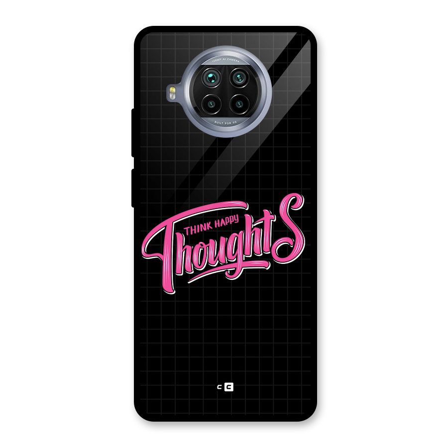 Joyful Thoughts Glass Back Case for Mi 10i