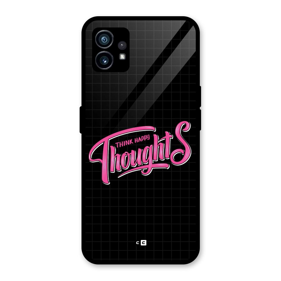 Joyful Thoughts Glass Back Case for Nothing Phone 1