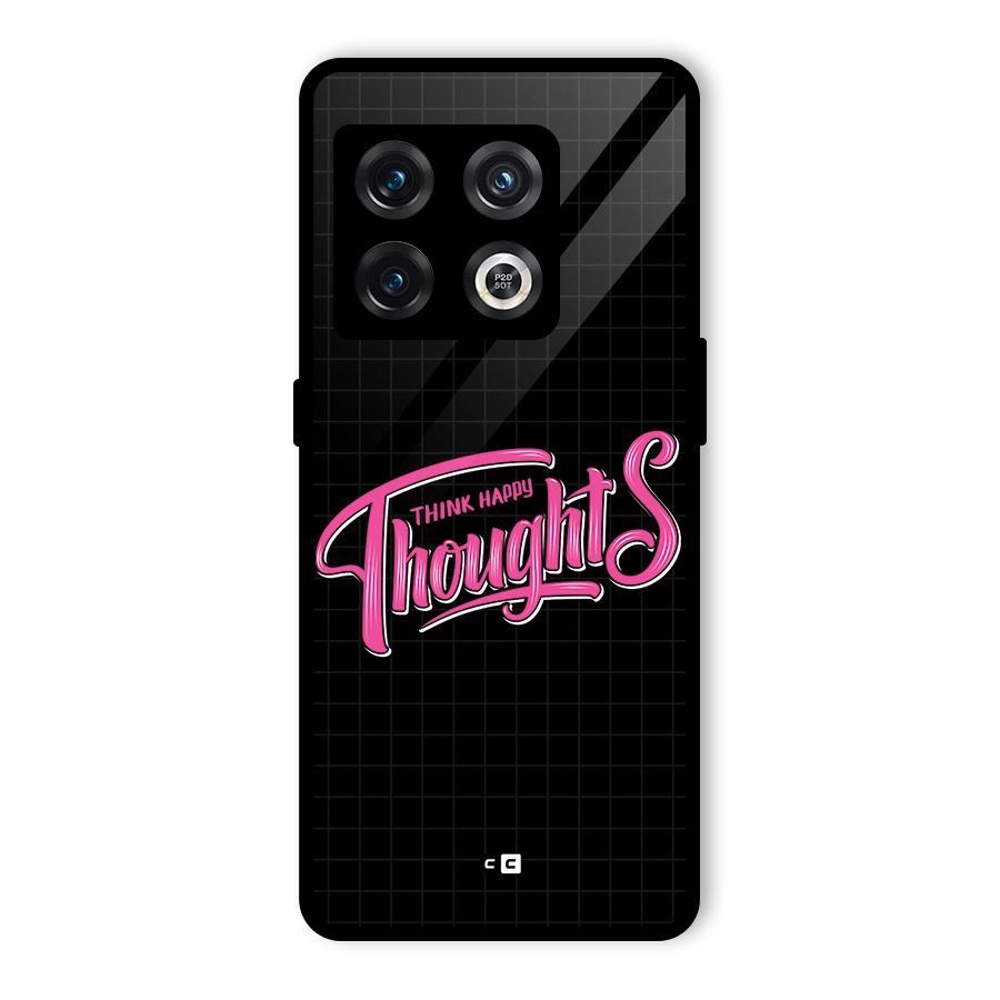 Joyful Thoughts Glass Back Case for OnePlus 10 Pro 5G