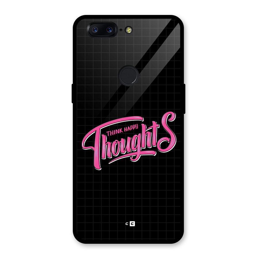 Joyful Thoughts Glass Back Case for OnePlus 5T