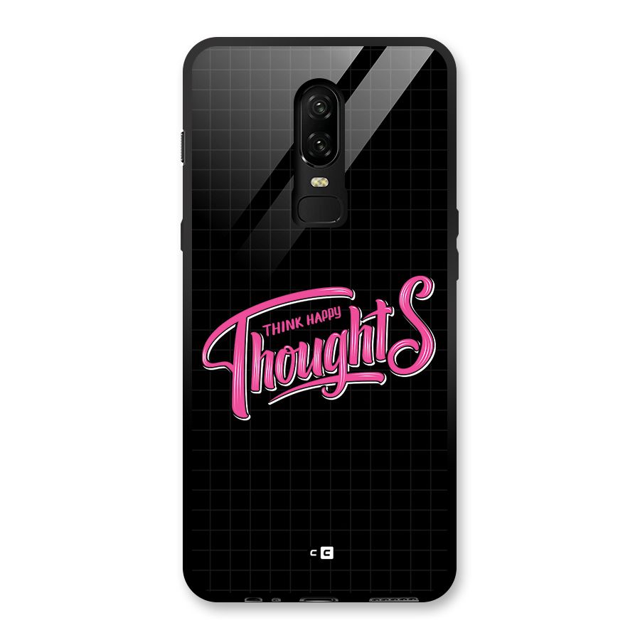 Joyful Thoughts Glass Back Case for OnePlus 6