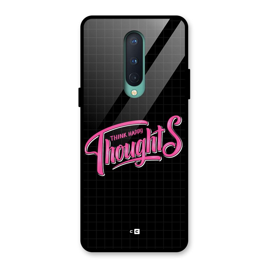 Joyful Thoughts Glass Back Case for OnePlus 8