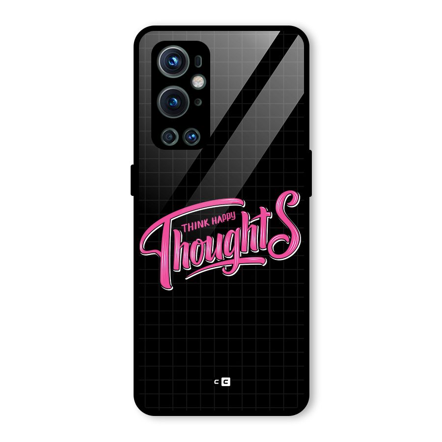 Joyful Thoughts Glass Back Case for OnePlus 9 Pro