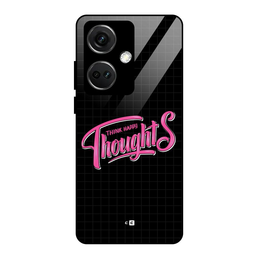 Joyful Thoughts Glass Back Case for OnePlus Nord CE 3 5G