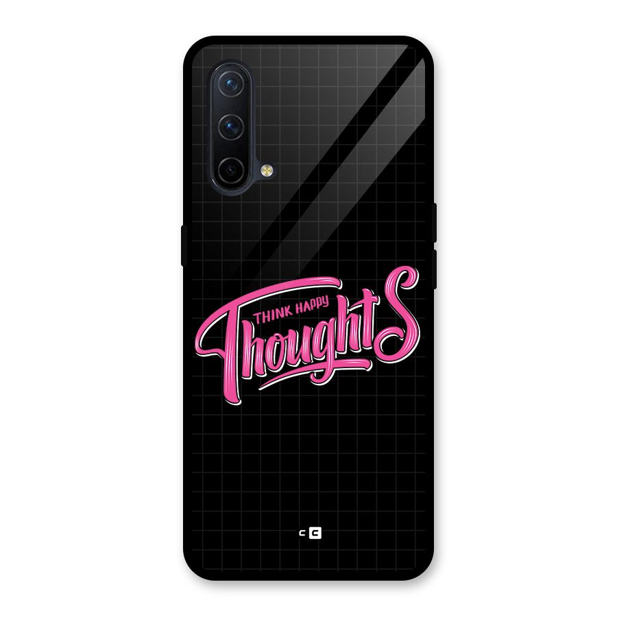 Joyful Thoughts Glass Back Case for OnePlus Nord CE 5G
