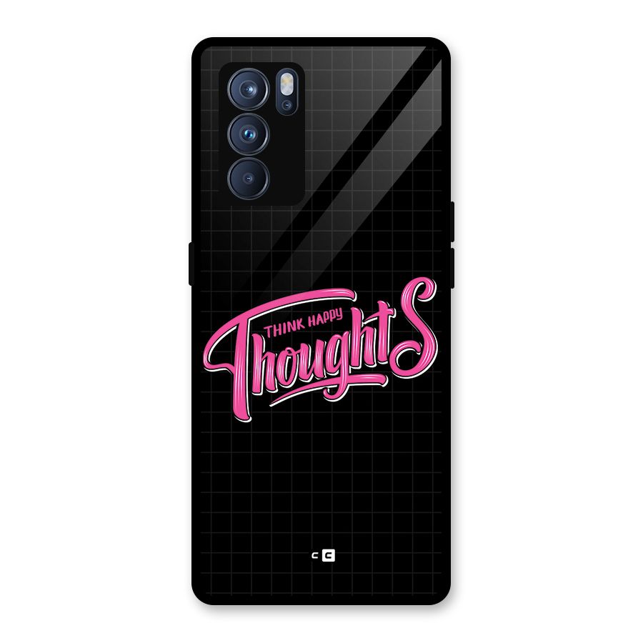 Joyful Thoughts Glass Back Case for Oppo Reno6 Pro 5G