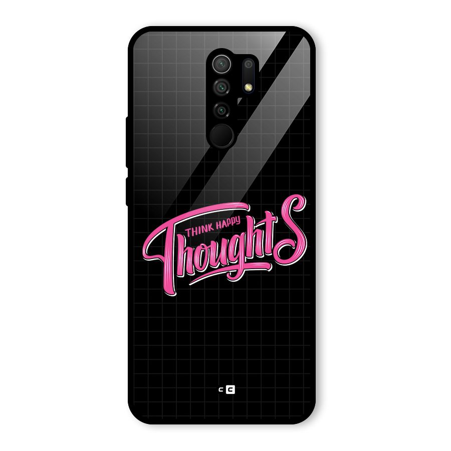 Joyful Thoughts Glass Back Case for Poco M2