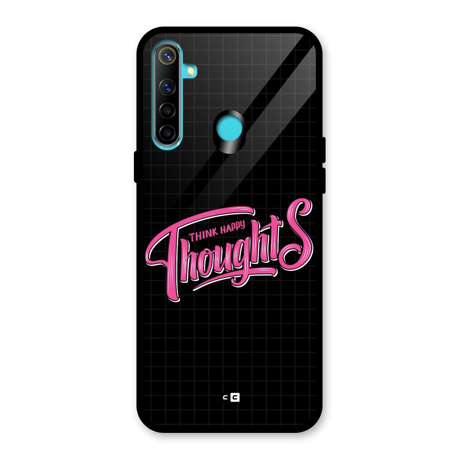 Joyful Thoughts Glass Back Case for Realme 5i