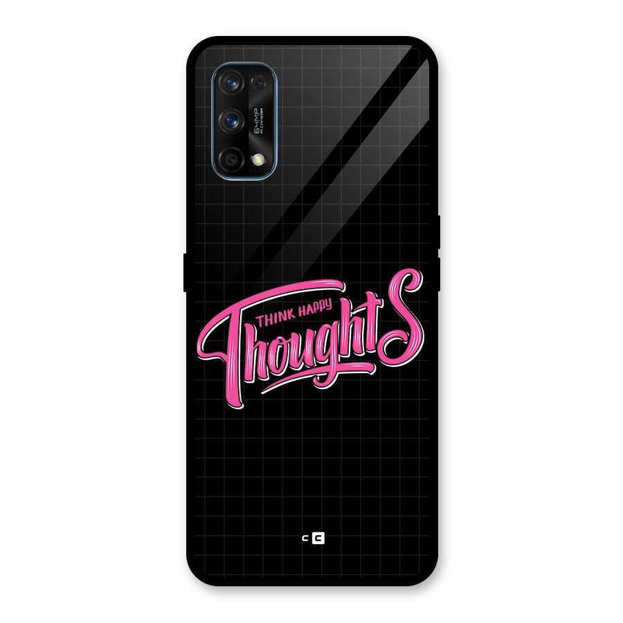 Joyful Thoughts Glass Back Case for Realme 7 Pro