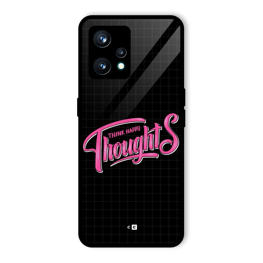 Joyful Thoughts Glass Back Case for Realme 9 Pro Plus 5G