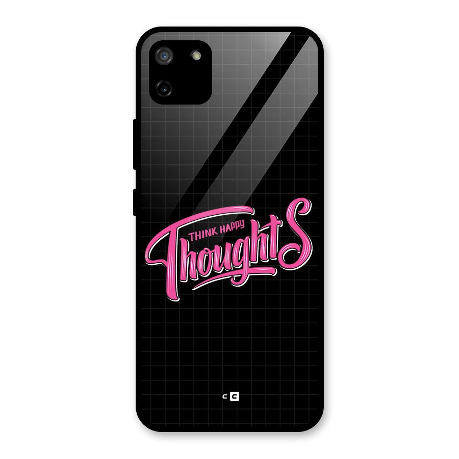 Joyful Thoughts Glass Back Case for Realme C11