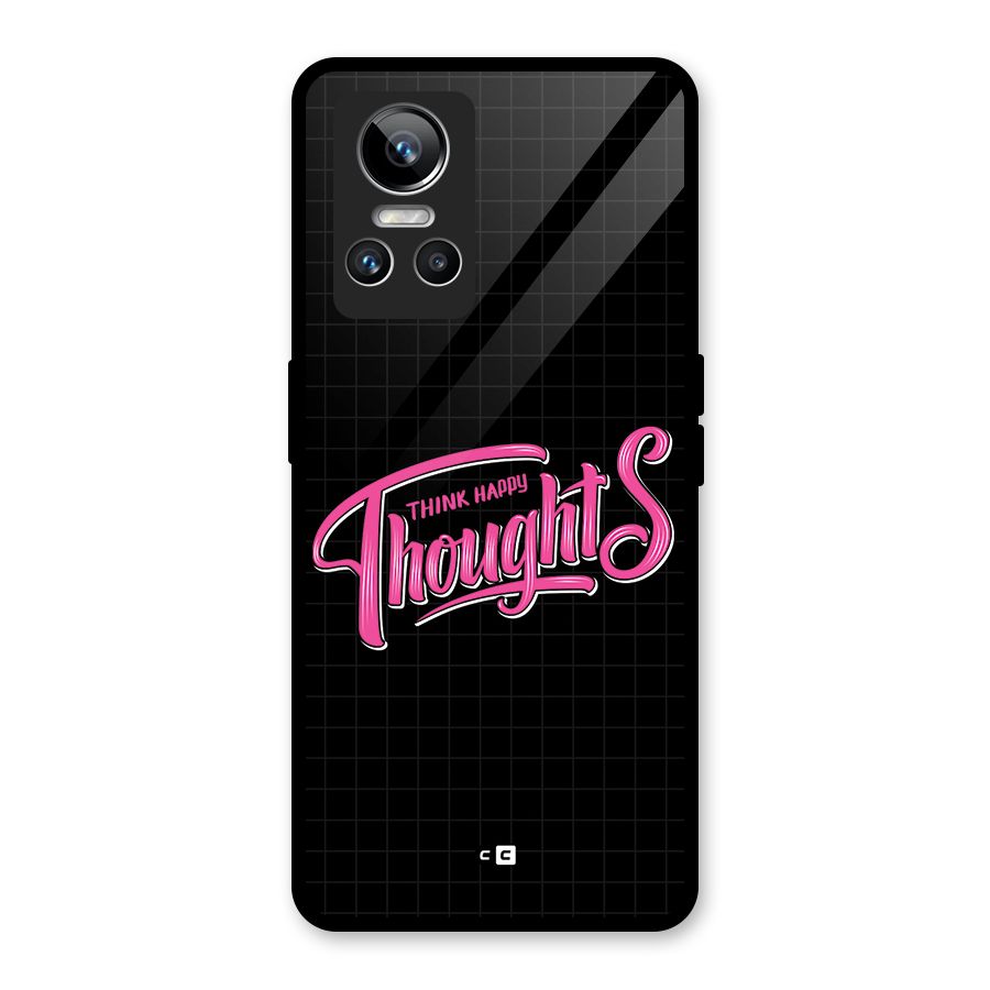 Joyful Thoughts Glass Back Case for Realme GT Neo 3