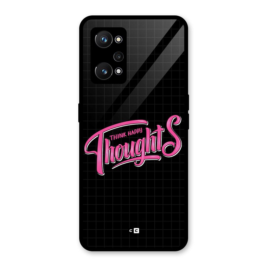 Joyful Thoughts Glass Back Case for Realme GT Neo 3T