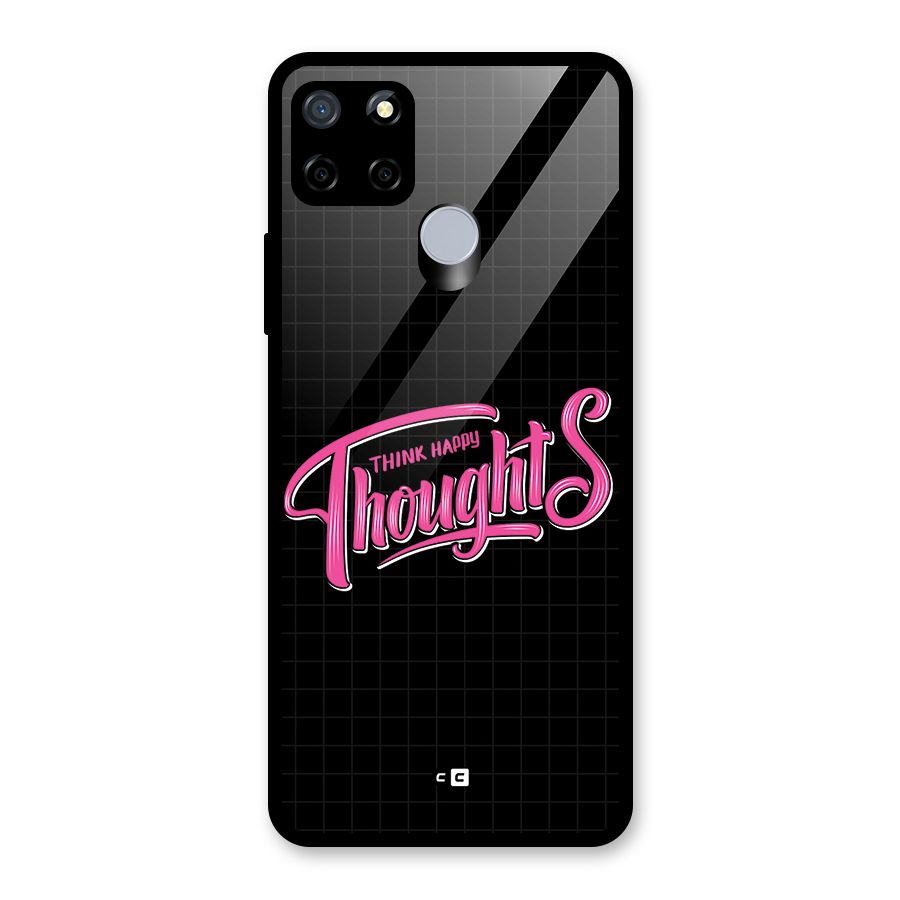 Joyful Thoughts Glass Back Case for Realme Narzo 20