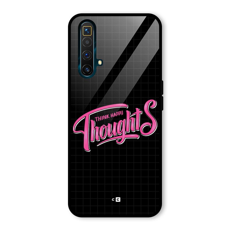 Joyful Thoughts Glass Back Case for Realme X3