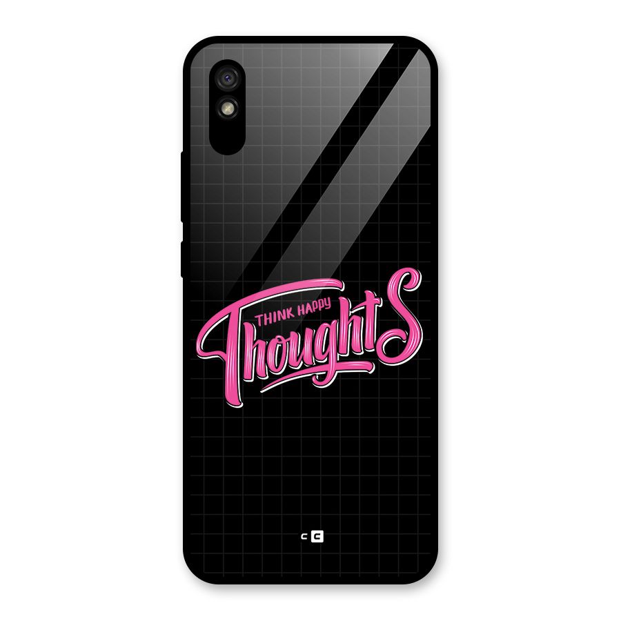 Joyful Thoughts Glass Back Case for Redmi 9i