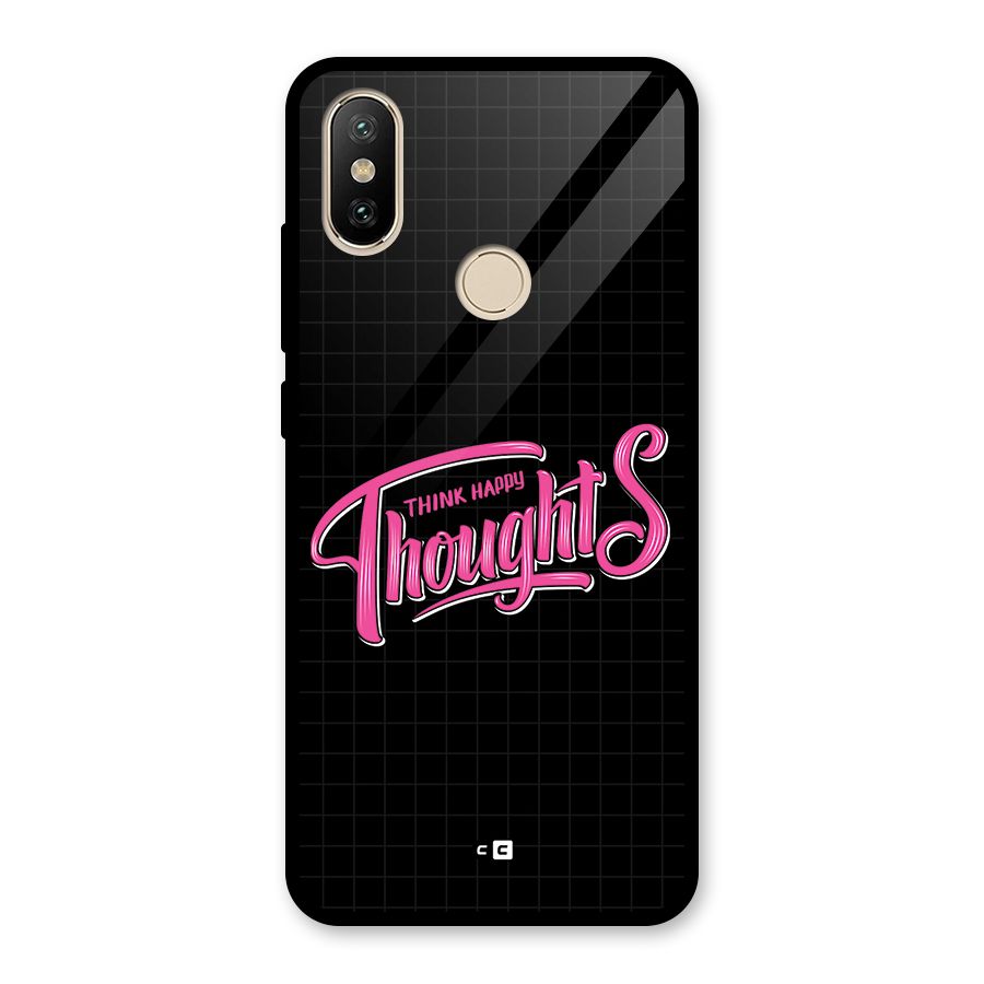 Joyful Thoughts Glass Back Case for Redmi A2