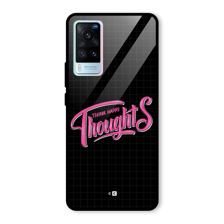 Joyful Thoughts Glass Back Case for Vivo X60