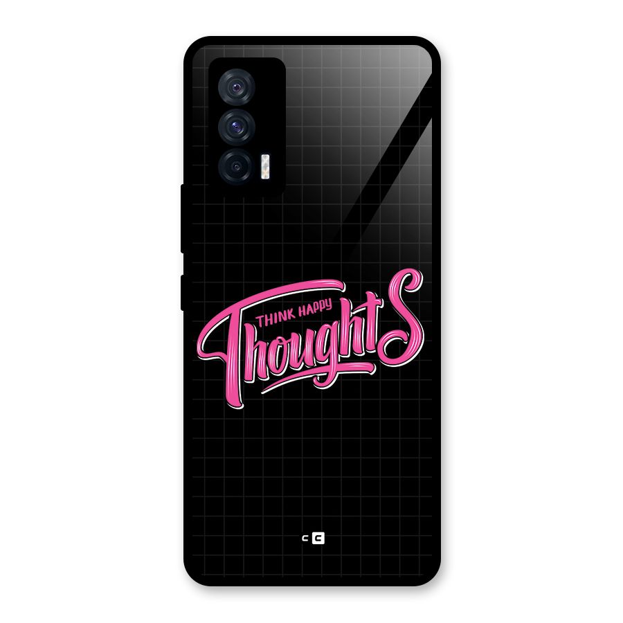Joyful Thoughts Glass Back Case for Vivo iQOO 7 5G
