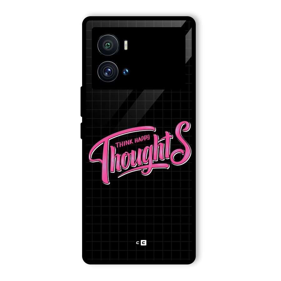 Joyful Thoughts Glass Back Case for Vivo iQOO 9 Pro
