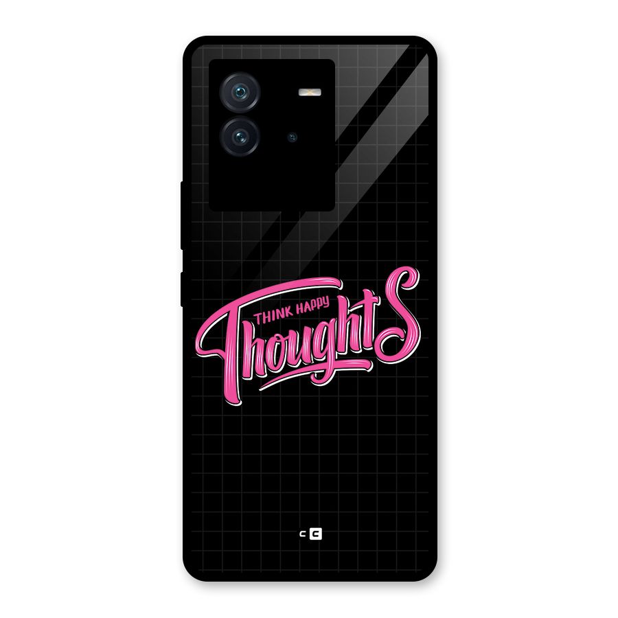 Joyful Thoughts Glass Back Case for Vivo iQOO Neo 6 5G