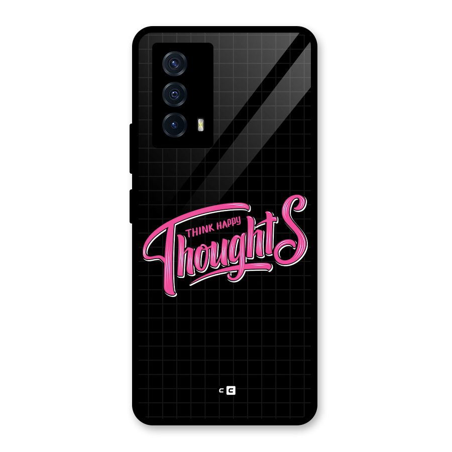 Joyful Thoughts Glass Back Case for Vivo iQOO Z5