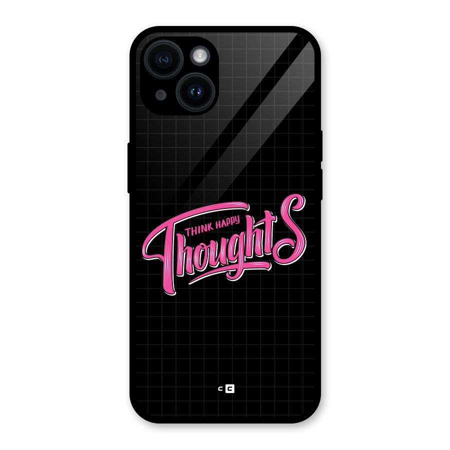 Joyful Thoughts Glass Back Case for iPhone 14