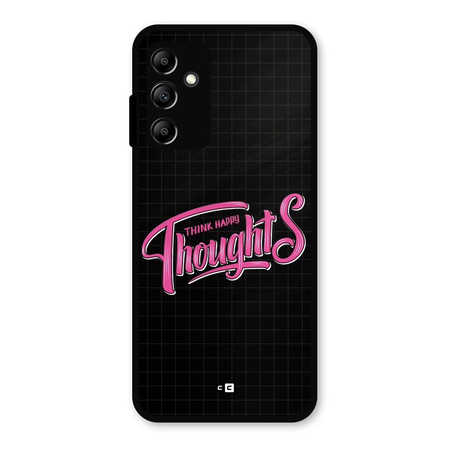 Joyful Thoughts Metal Back Case for Galaxy A14 5G