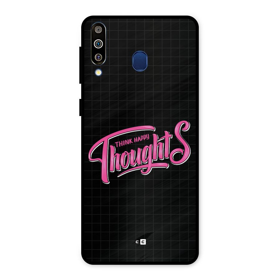 Joyful Thoughts Metal Back Case for Galaxy M30