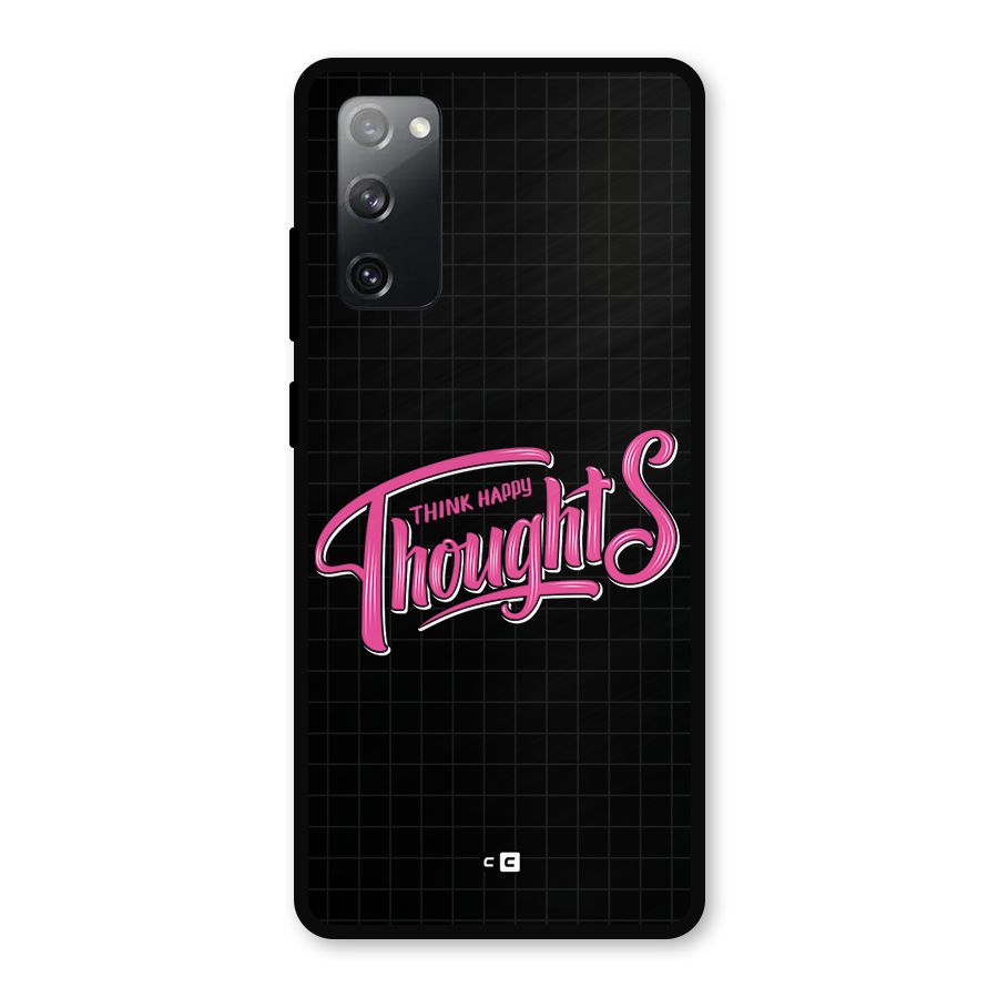 Joyful Thoughts Metal Back Case for Galaxy S20 FE 5G