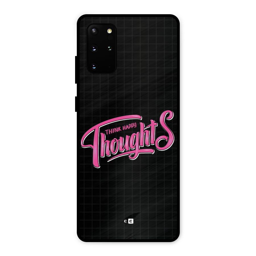 Joyful Thoughts Metal Back Case for Galaxy S20 Plus