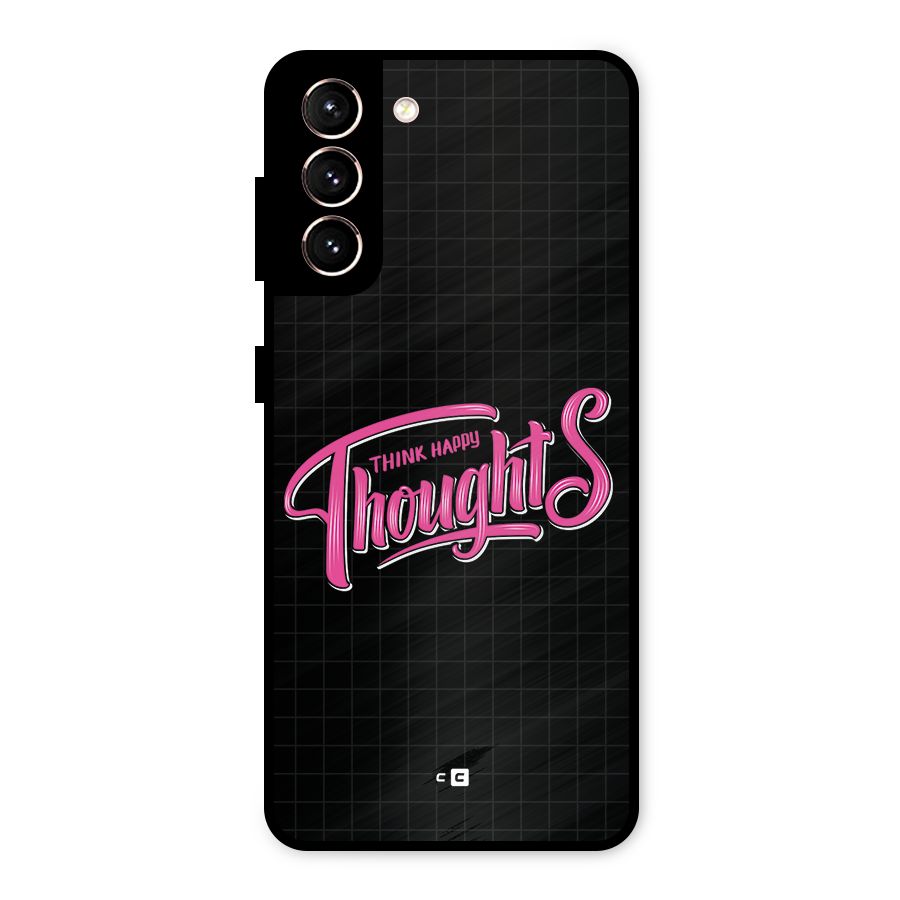 Joyful Thoughts Metal Back Case for Galaxy S21 5G