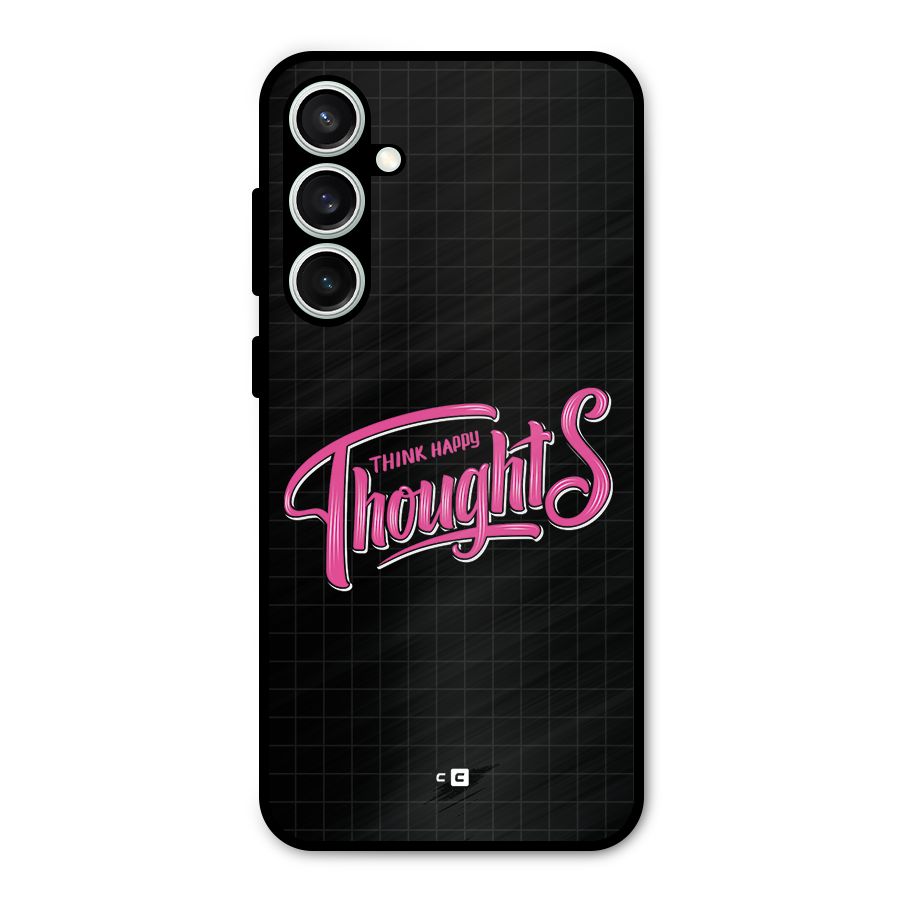 Joyful Thoughts Metal Back Case for Galaxy S23 FE